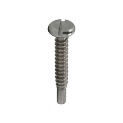 	TORNILLO ATERRAJADOR CABEZA PANELA C/GUIA SENCILLO	