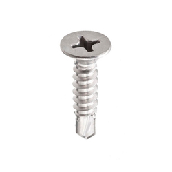 	TORNILLO ATERRAJADOR CABEZA PLANA PUNTA MECHA PHILIPS	