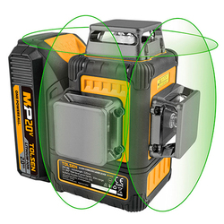 NIVEL LASER VERDE 3X360 INAL 20V